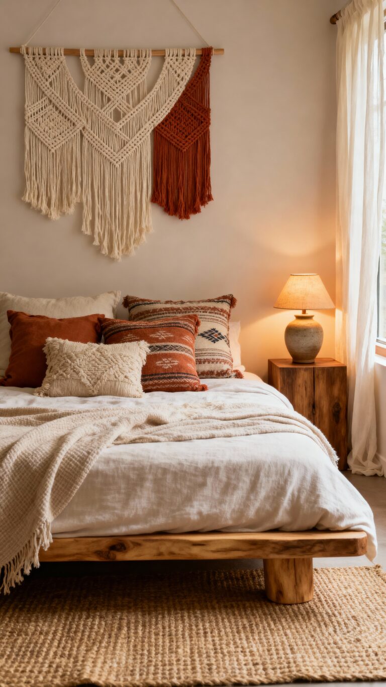 cozy boho bedroom relaxation ideas
