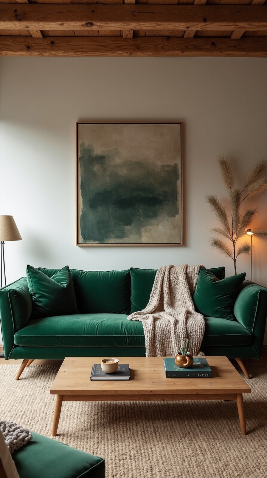 cozy cabin chic nature inspired retreat