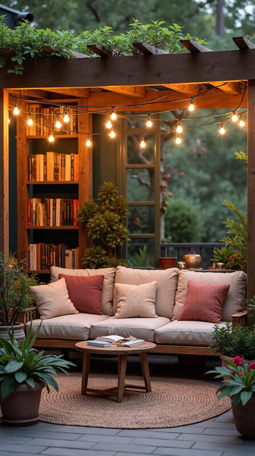 cozy carport literary sanctuary retreat