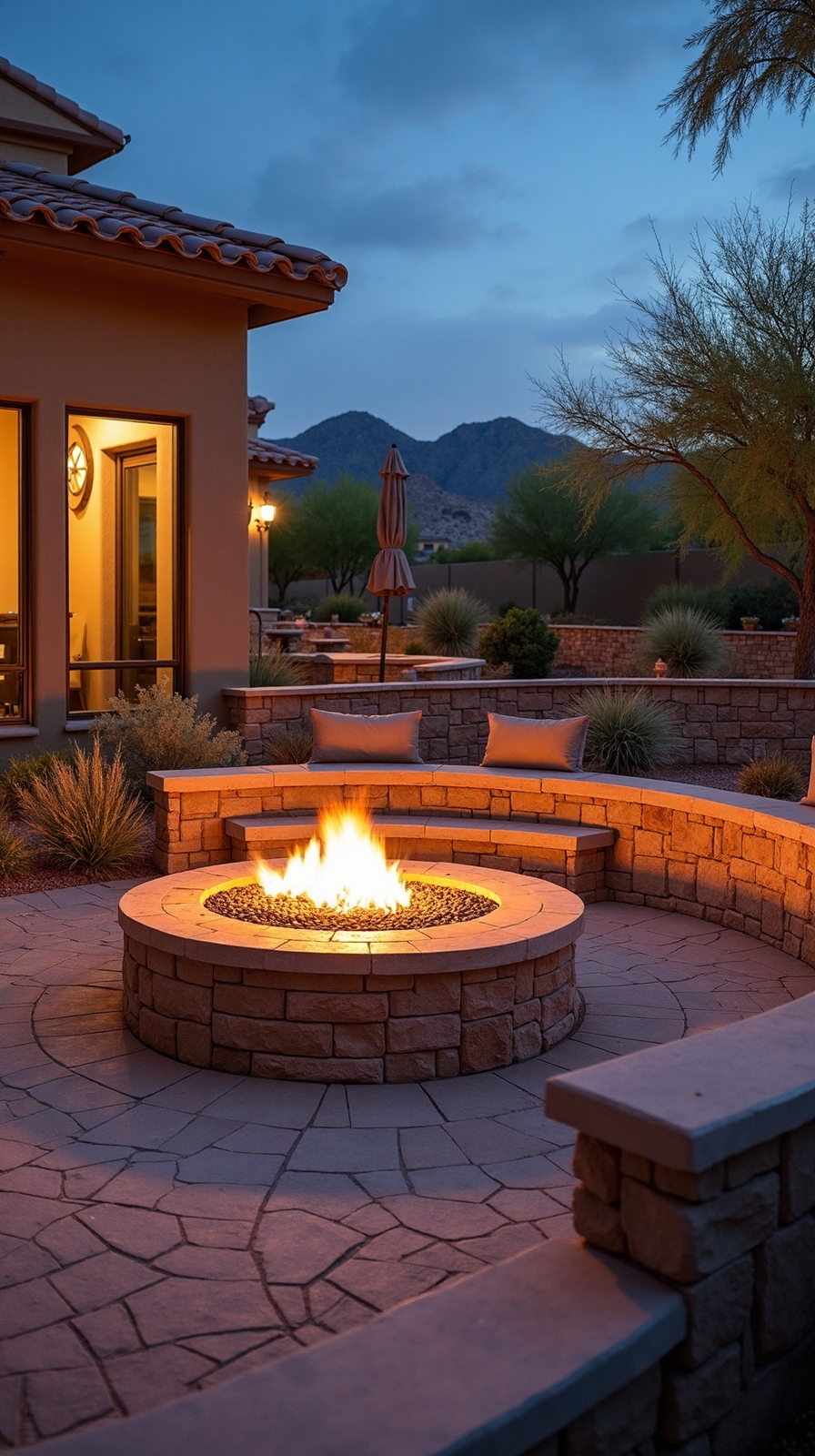 cozy corner fire pit gatherings