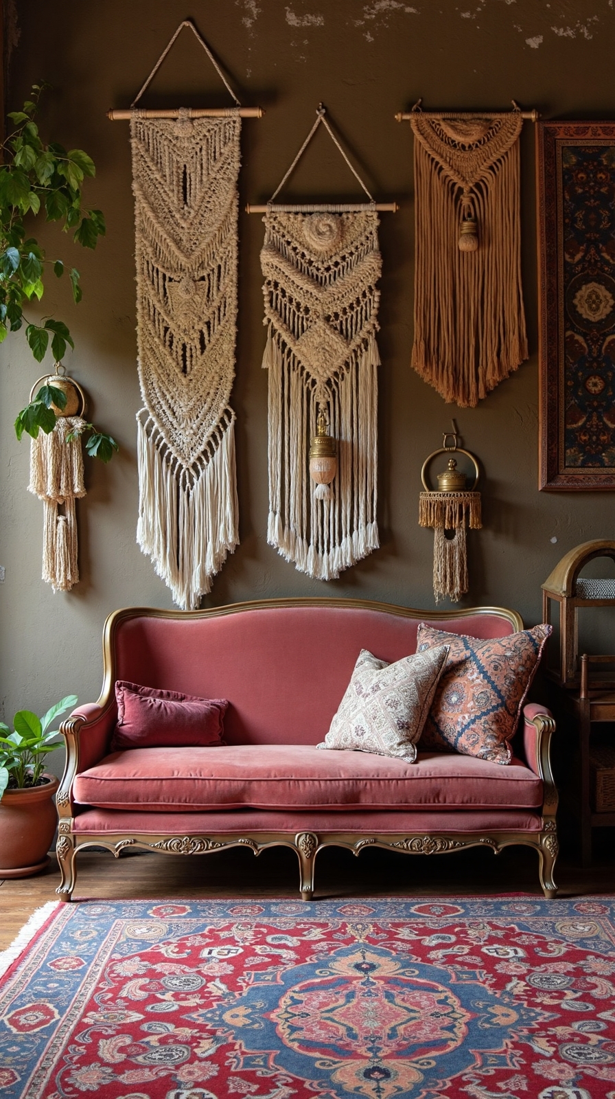 cozy eclectic bohemian inviting