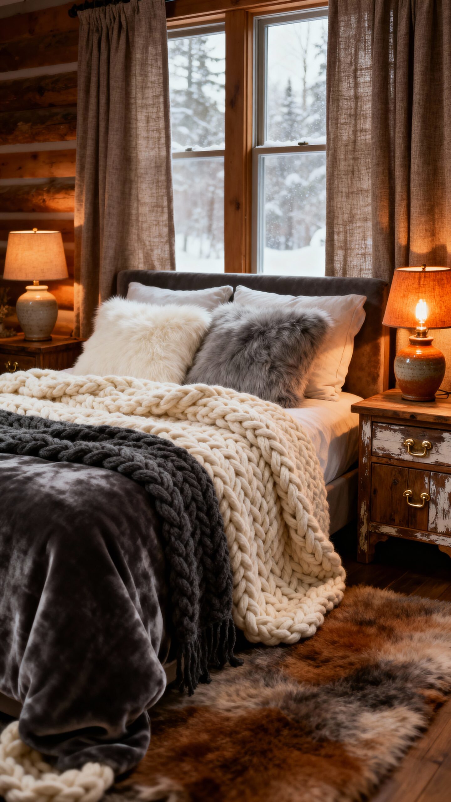 cozy hibernation winter bedroom haven