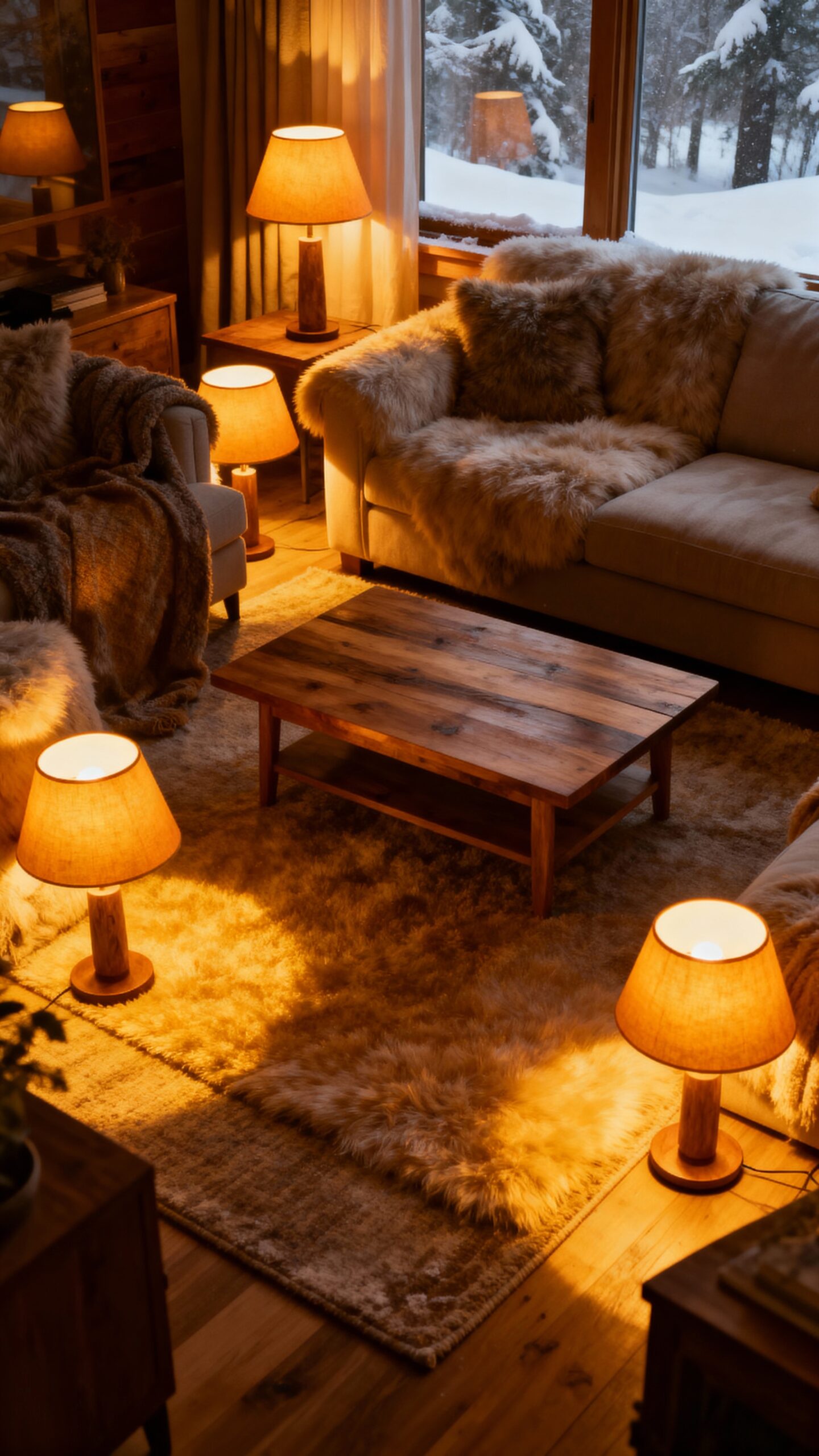 cozy intimate adjustable inviting lighting