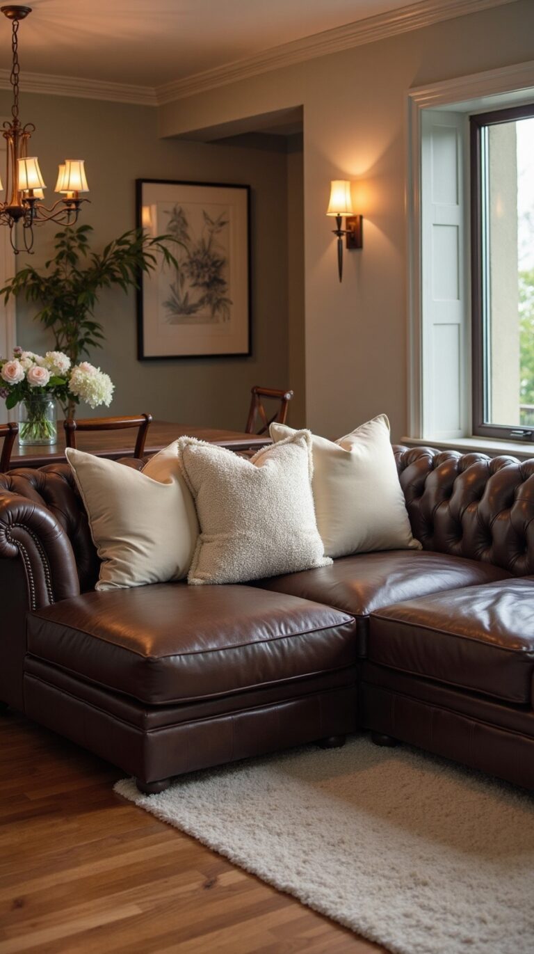 cozy inviting sophisticated warm