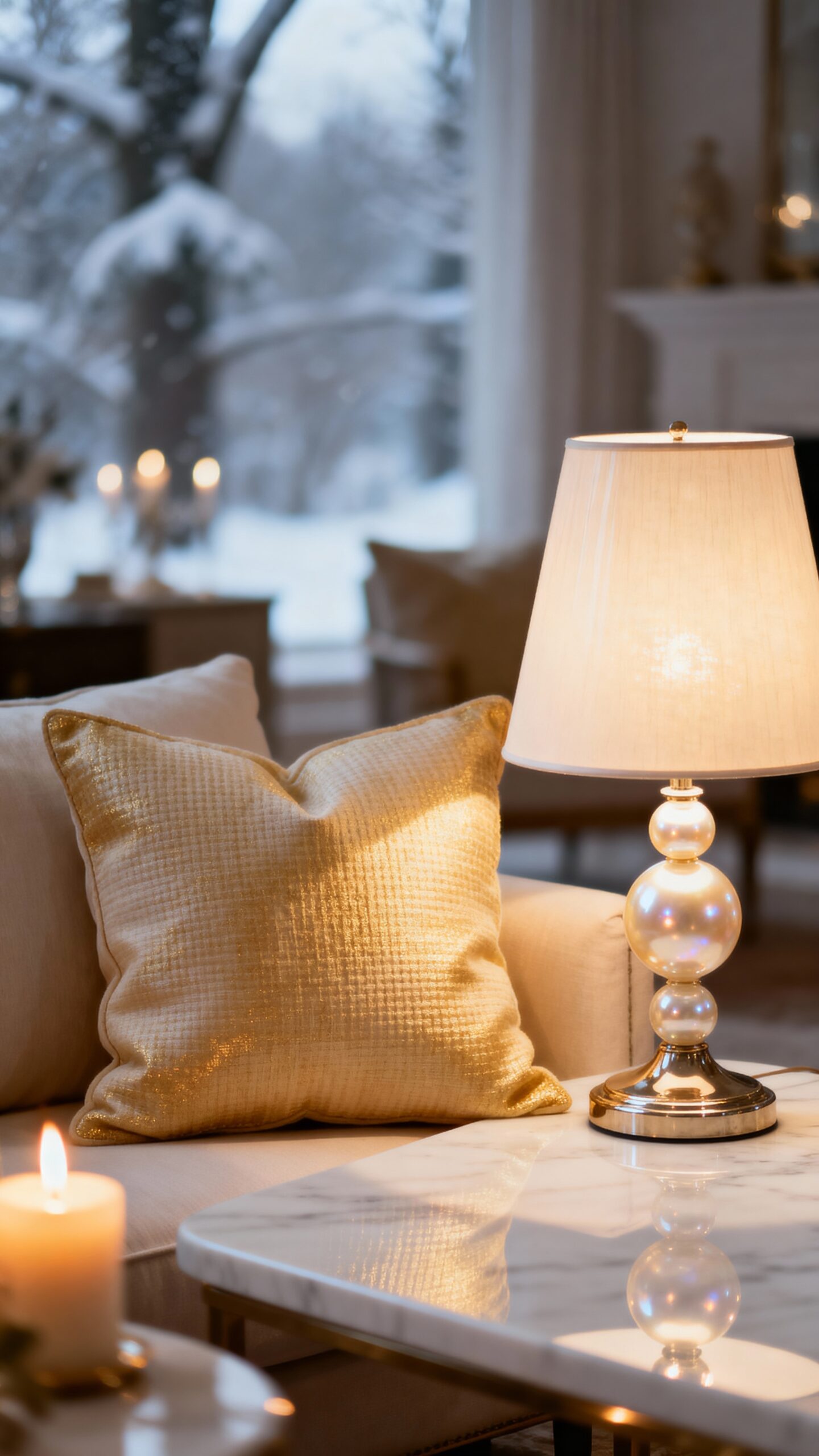 cozy layered ambient lighting adapts