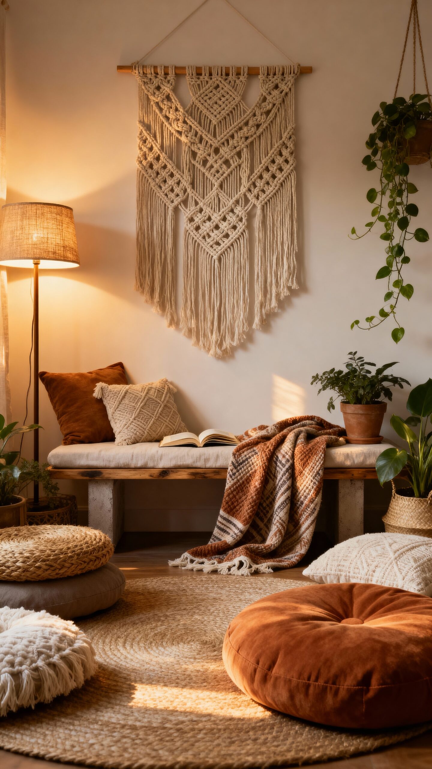 cozy layered inviting boho inspired