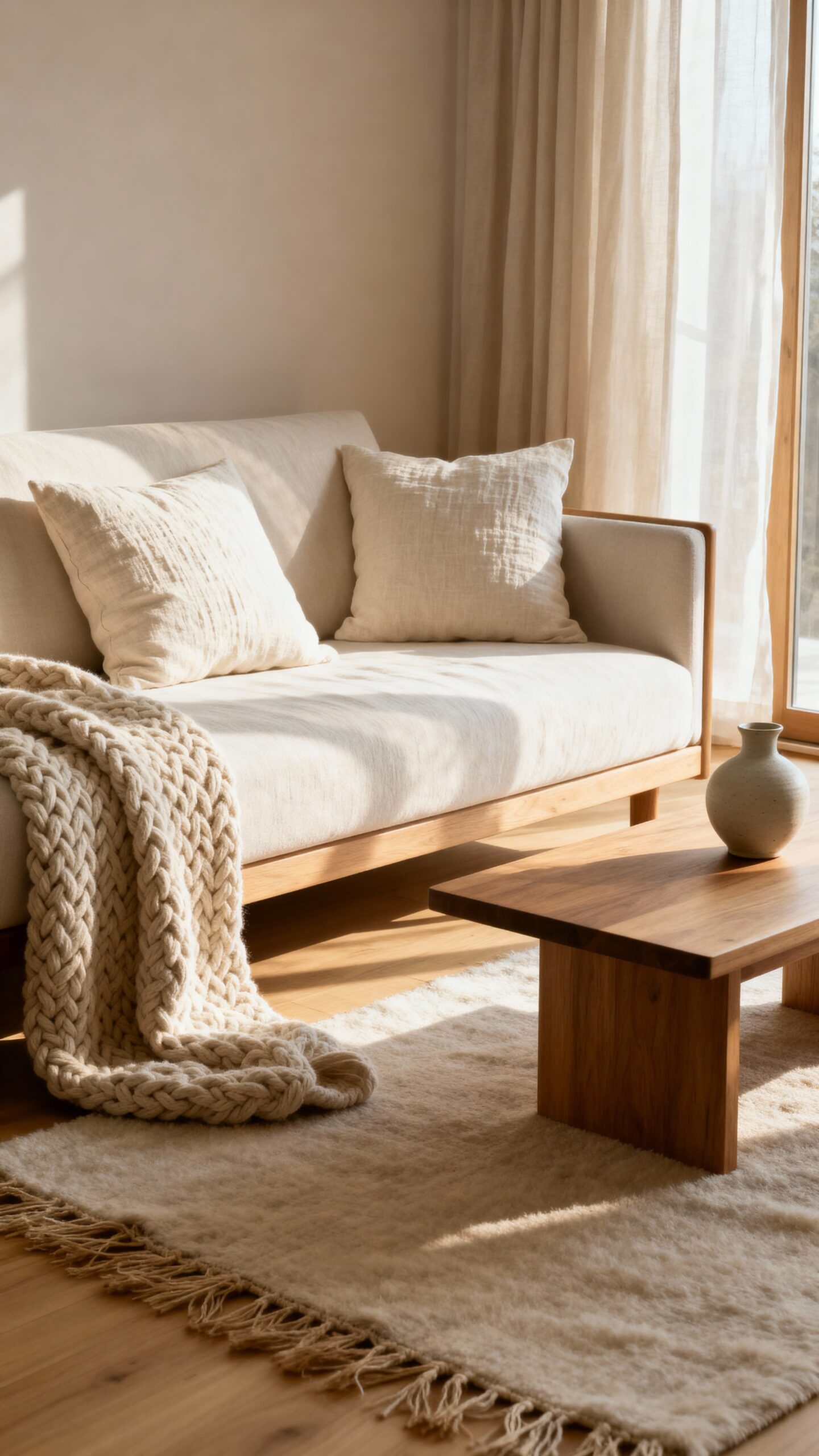 cozy layered natural inviting