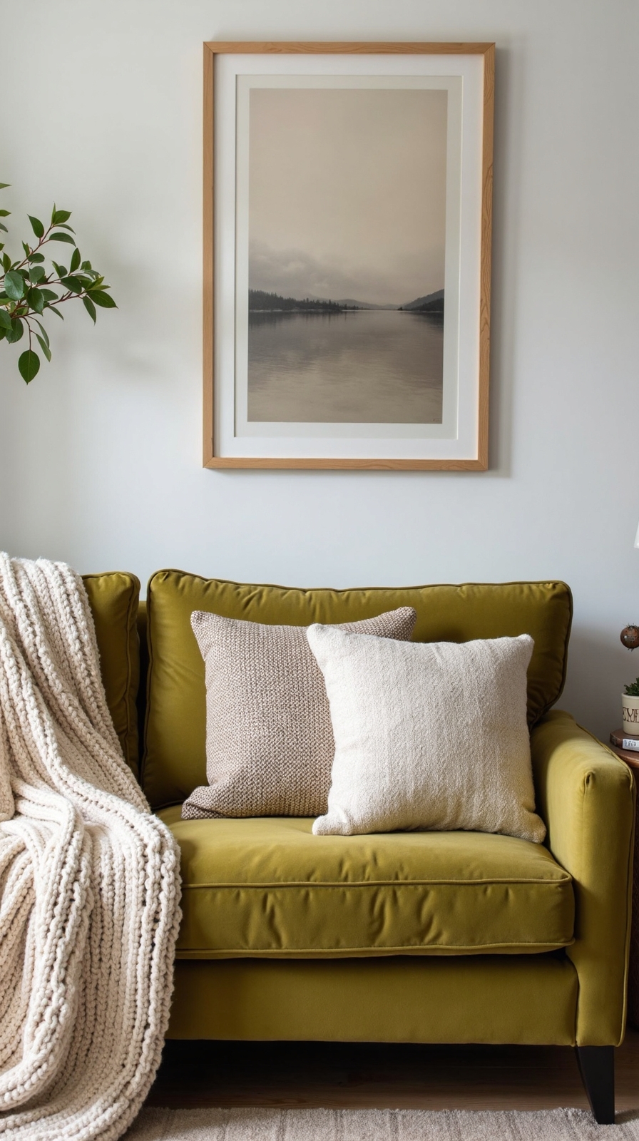 cozy layered textures envelop inviting retreat