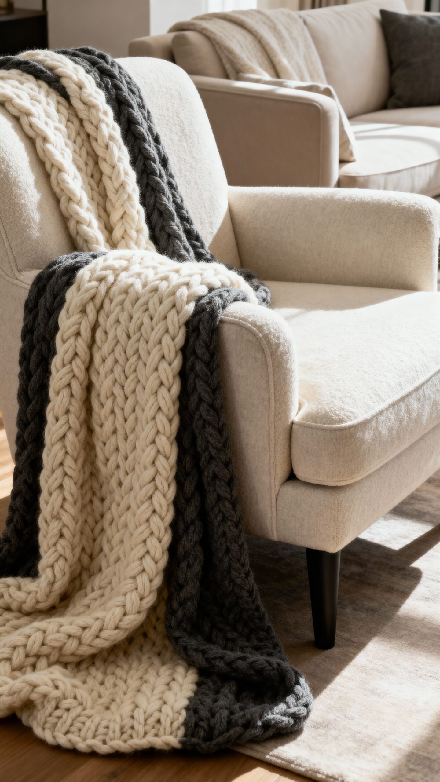 cozy living room winter warmth