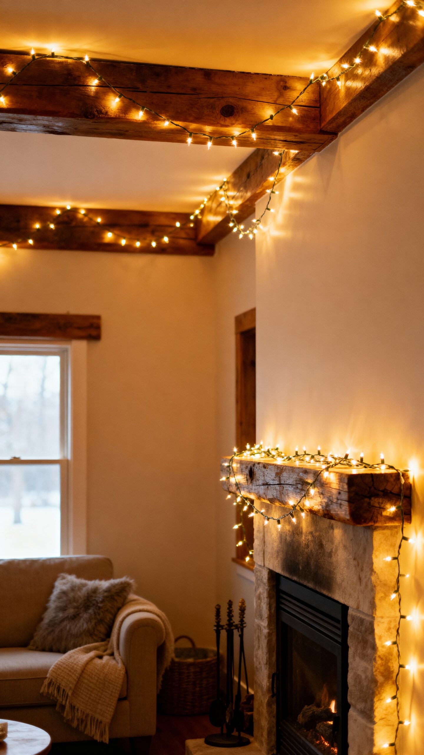 cozy magical warm ambient lighting
