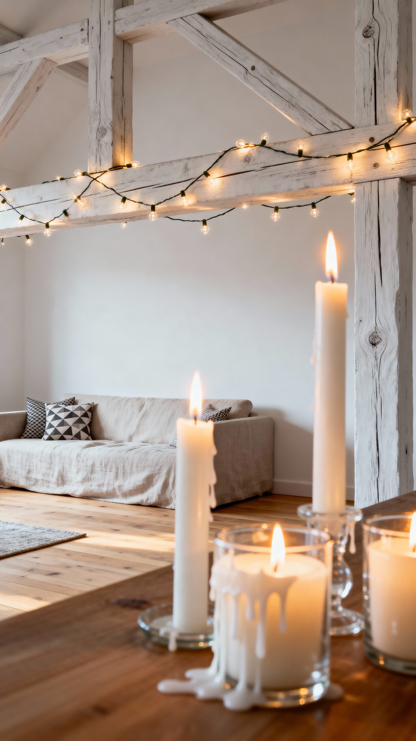 cozy minimal dimmable ambient lighting