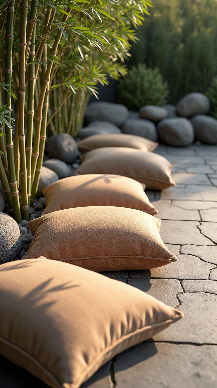 cozy outdoor floor cushion retreat