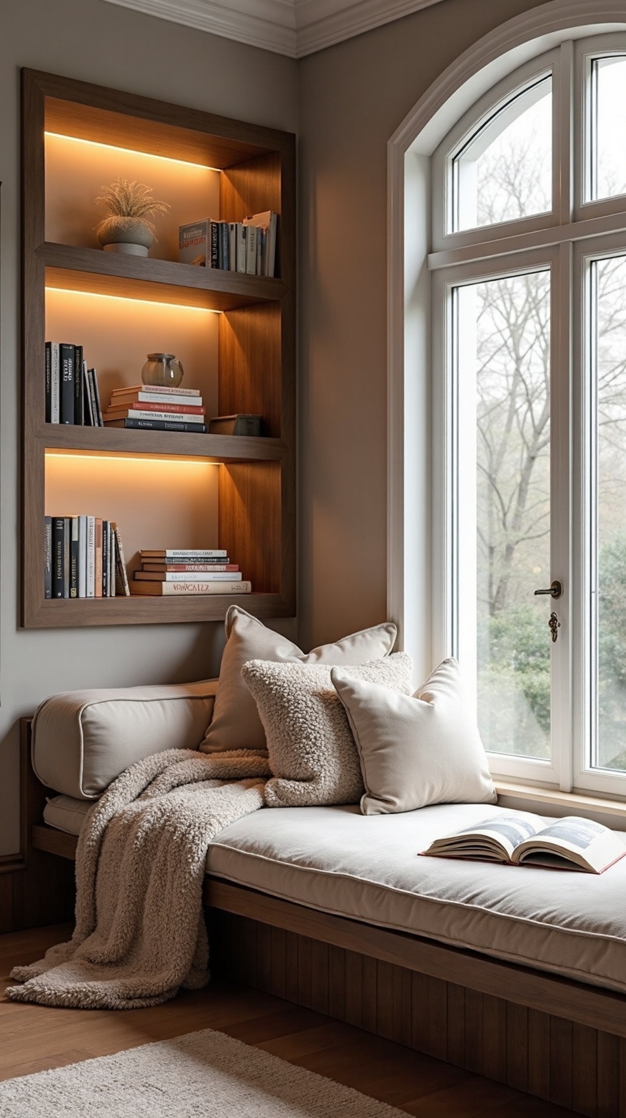 cozy personalized reading retreats