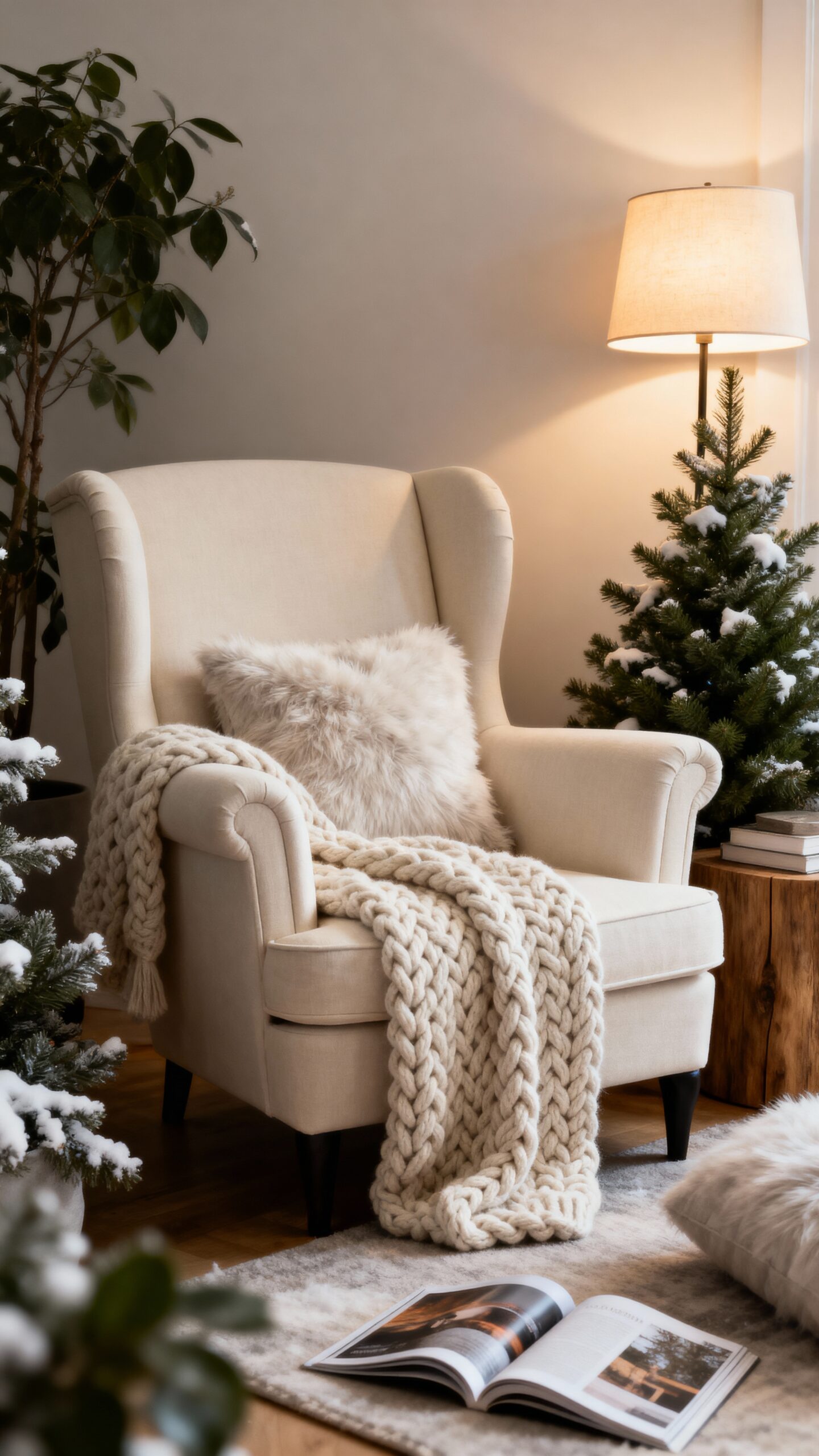 cozy plush soft inviting