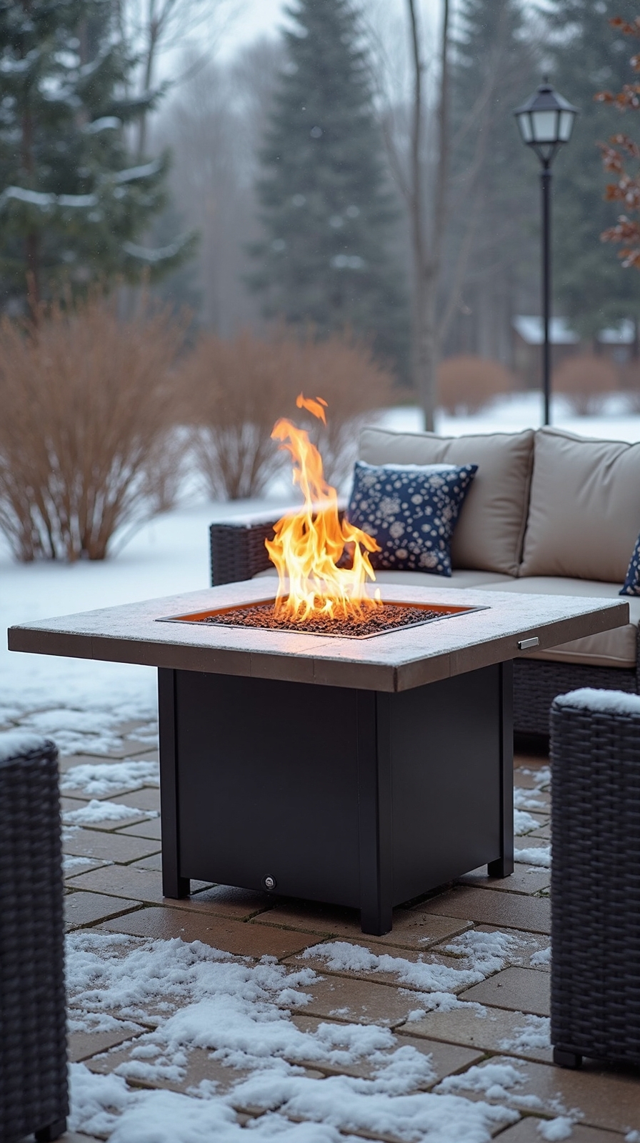cozy portable versatile ambiance enhancing propane heater