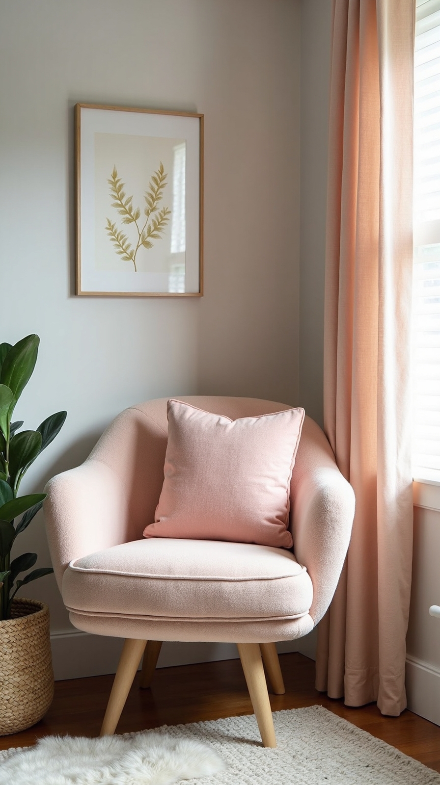 cozy relaxing sophisticated reading nook