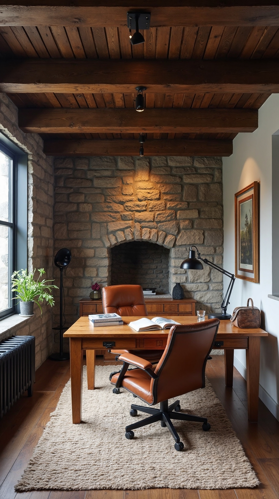 cozy rustic cabin inspired functional