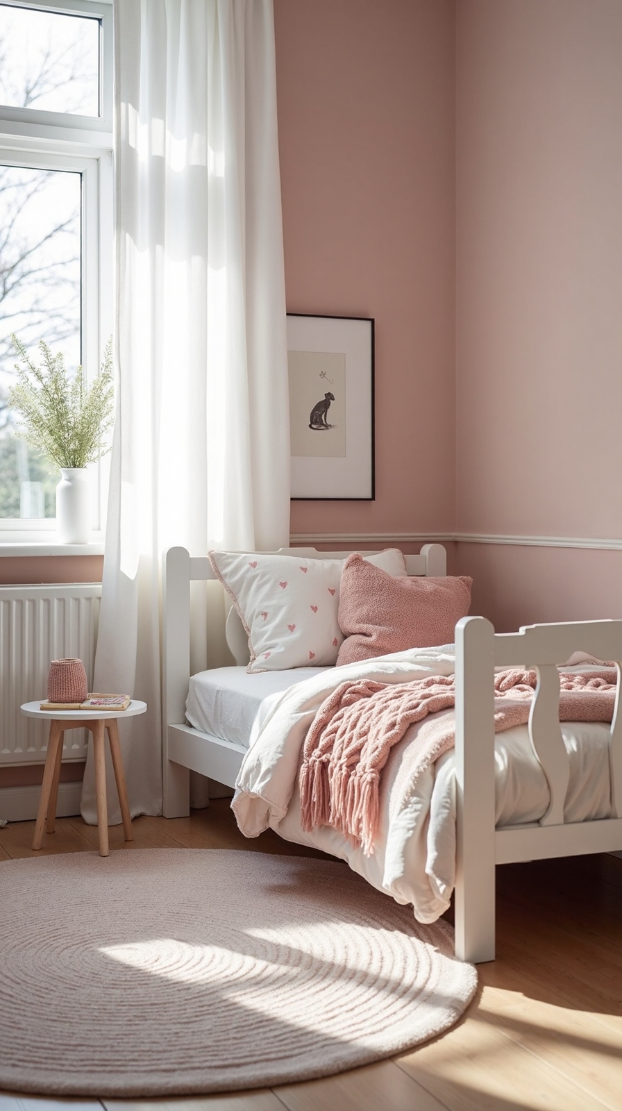 cozy scandinavian simplicity serene bedroom