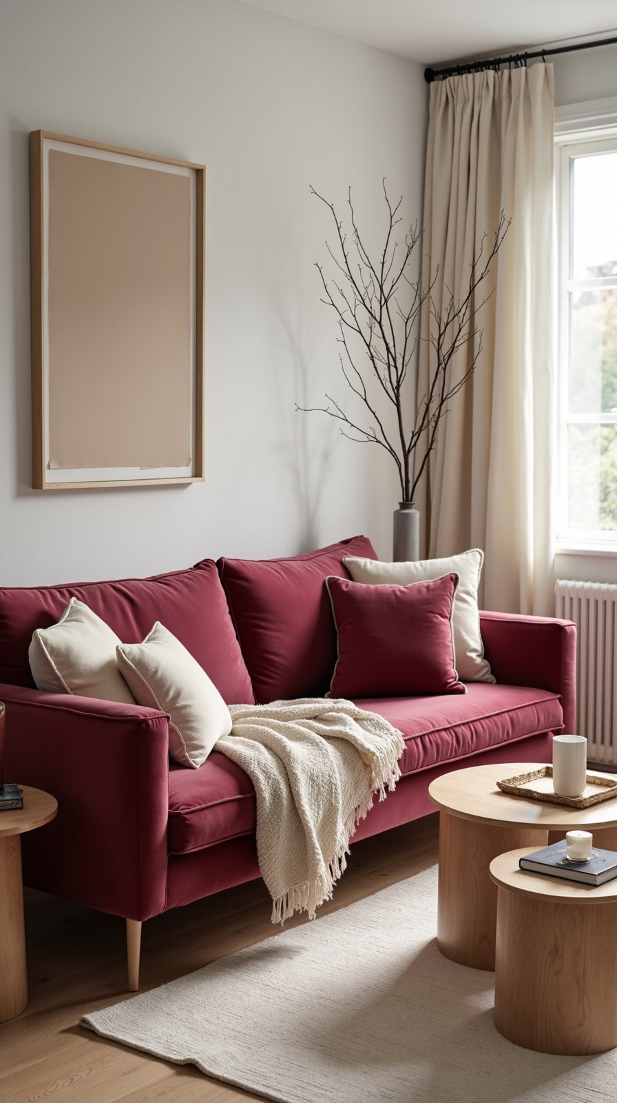 cozy scandinavian textiles natural accents