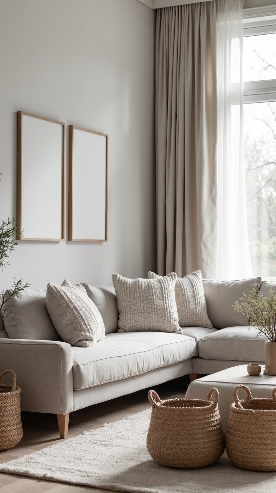 cozy serene natural sophisticated