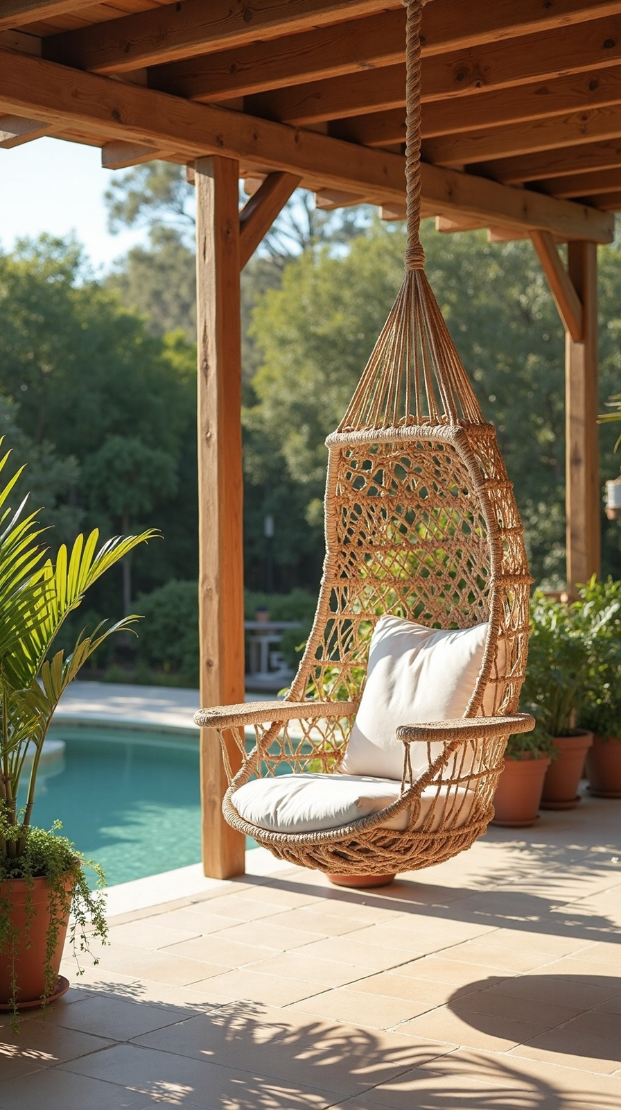 cozy swaying versatile outdoor relaxation