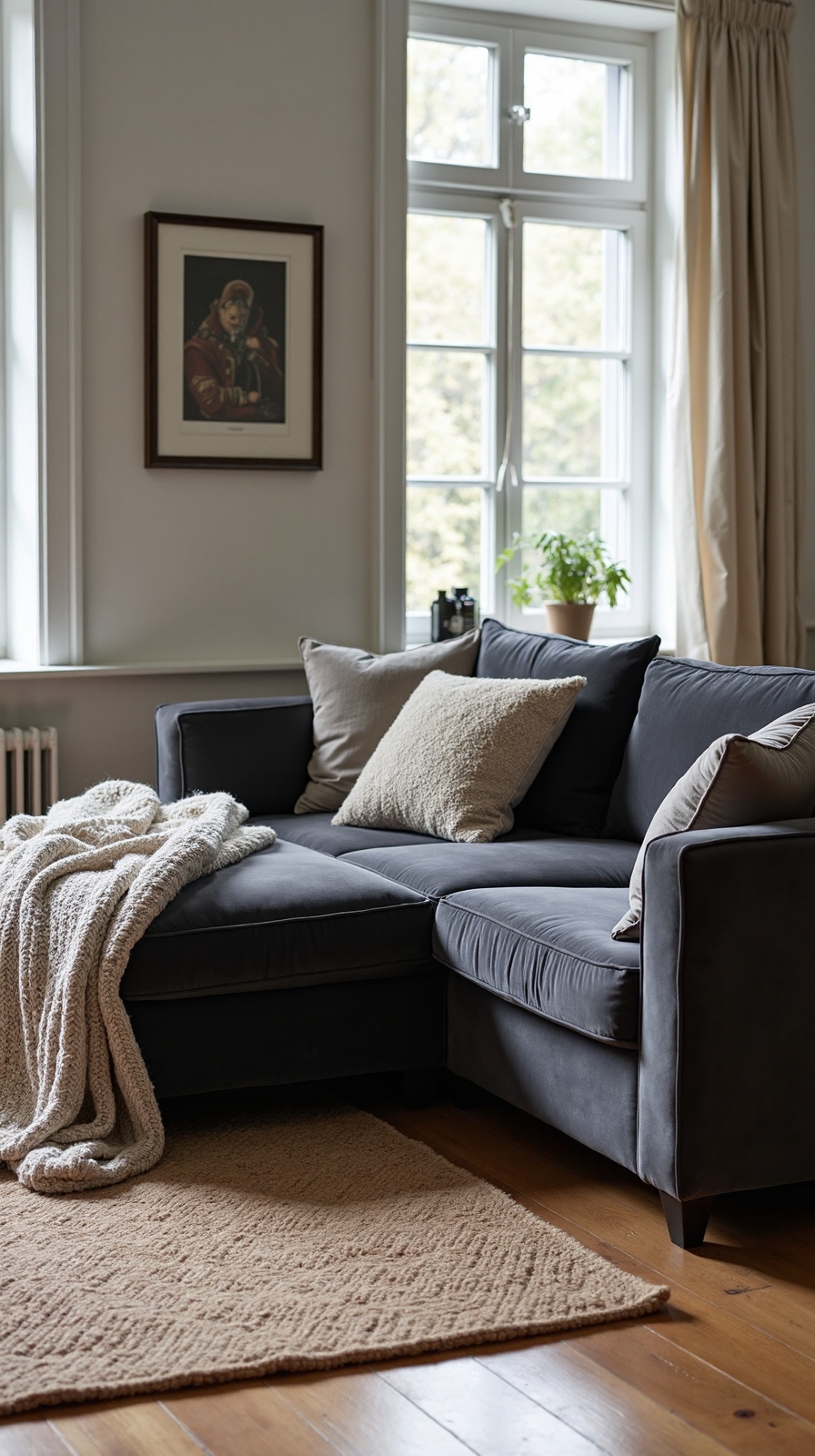 cozy tactile layered sensory