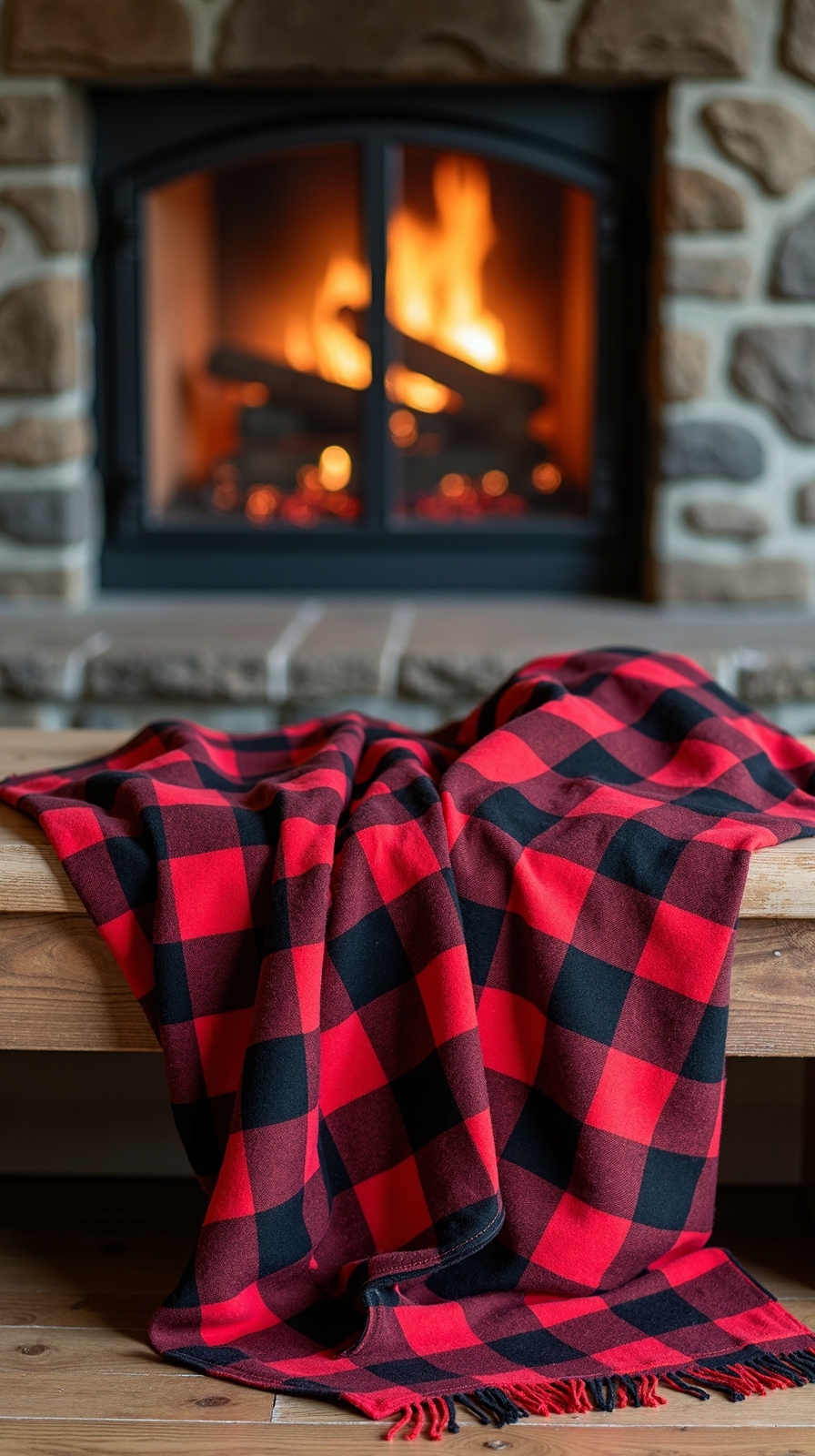 cozy textured layered transformative plaid blankets