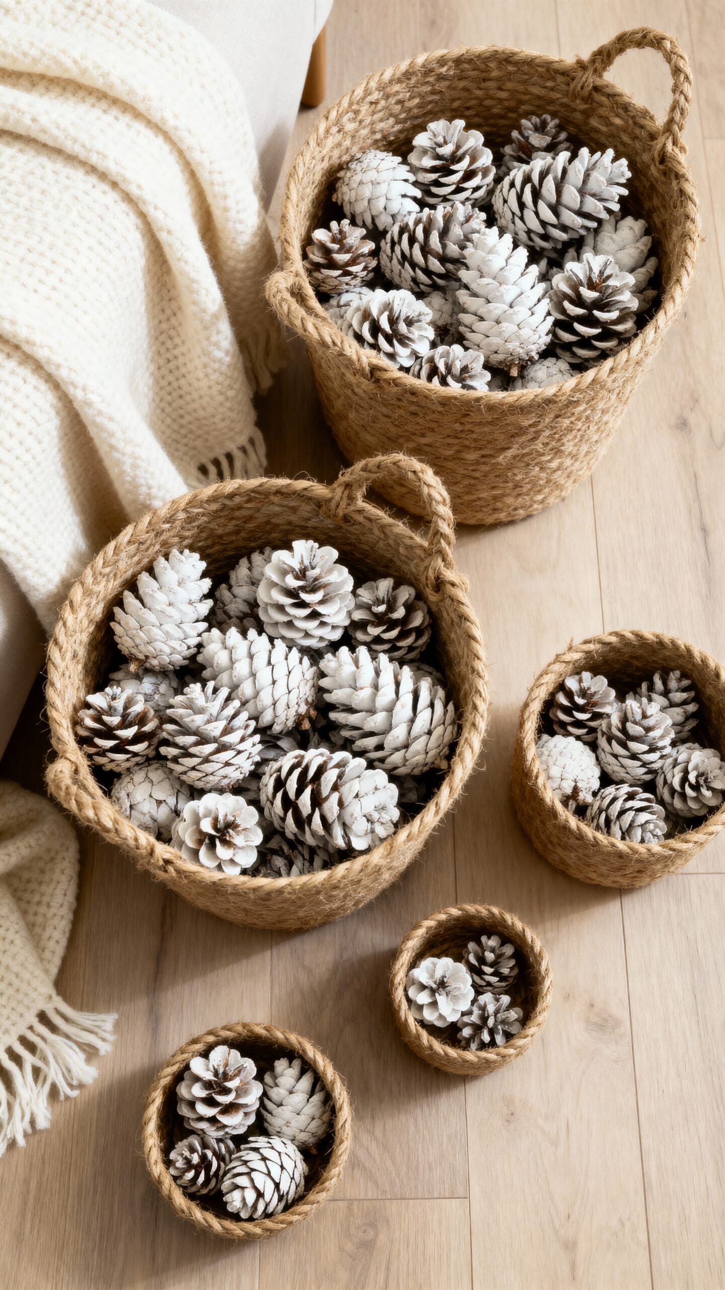 cozy textured organic layered