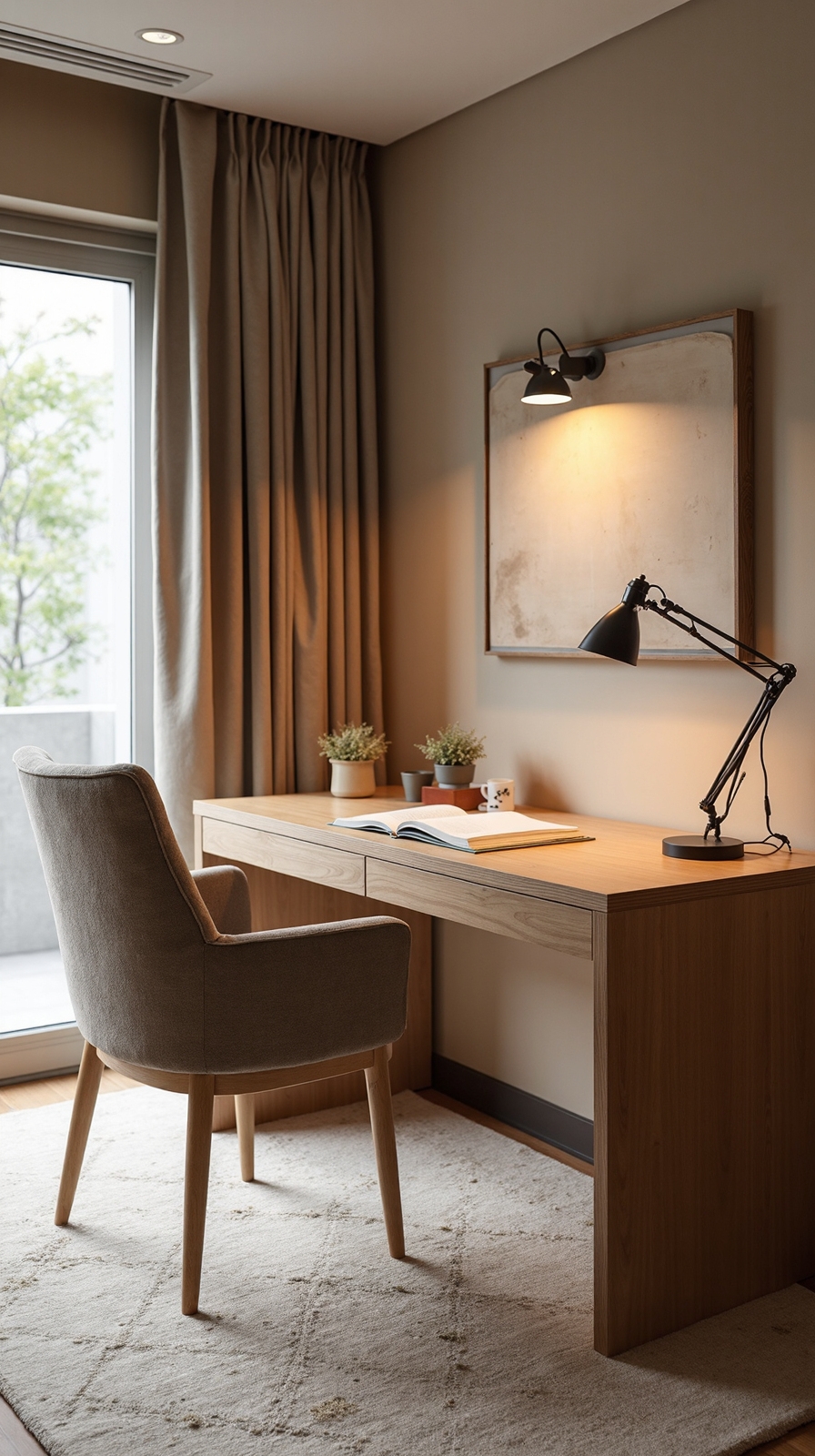 cozy warm productive inviting