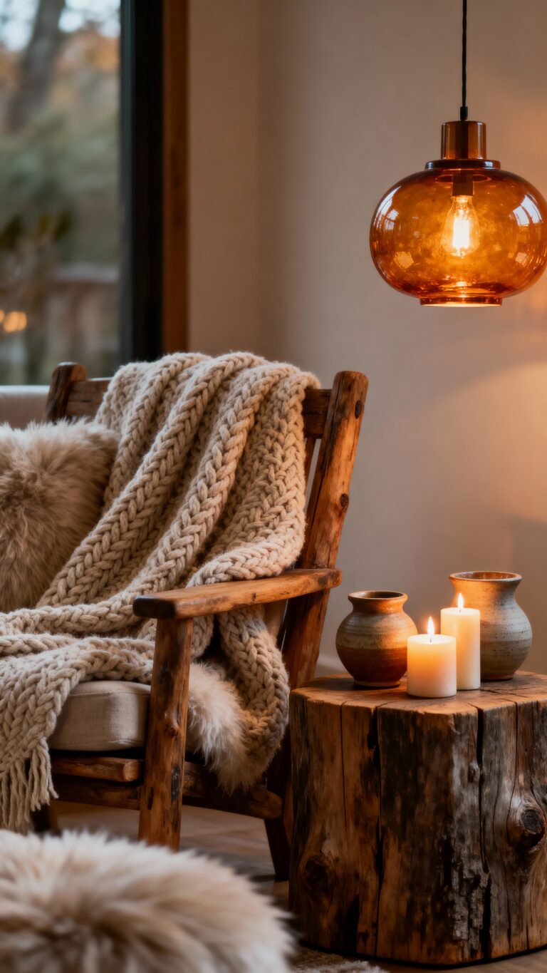 cozy warm winter decor
