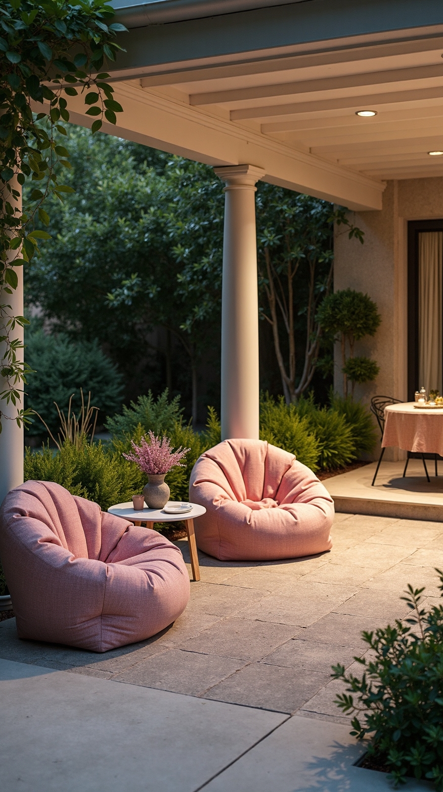 cozy weather resistant outdoor reading nook