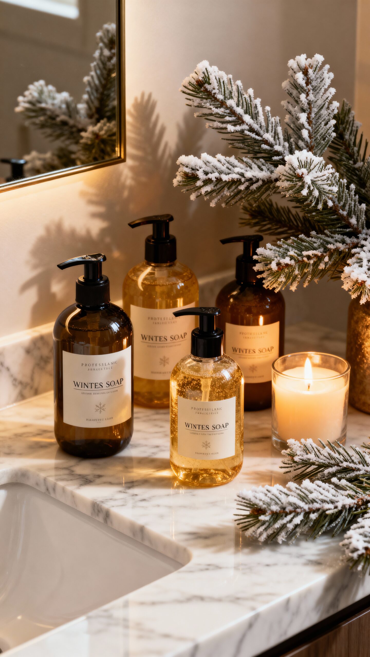 cozy winter bathroom sanctuary sensations