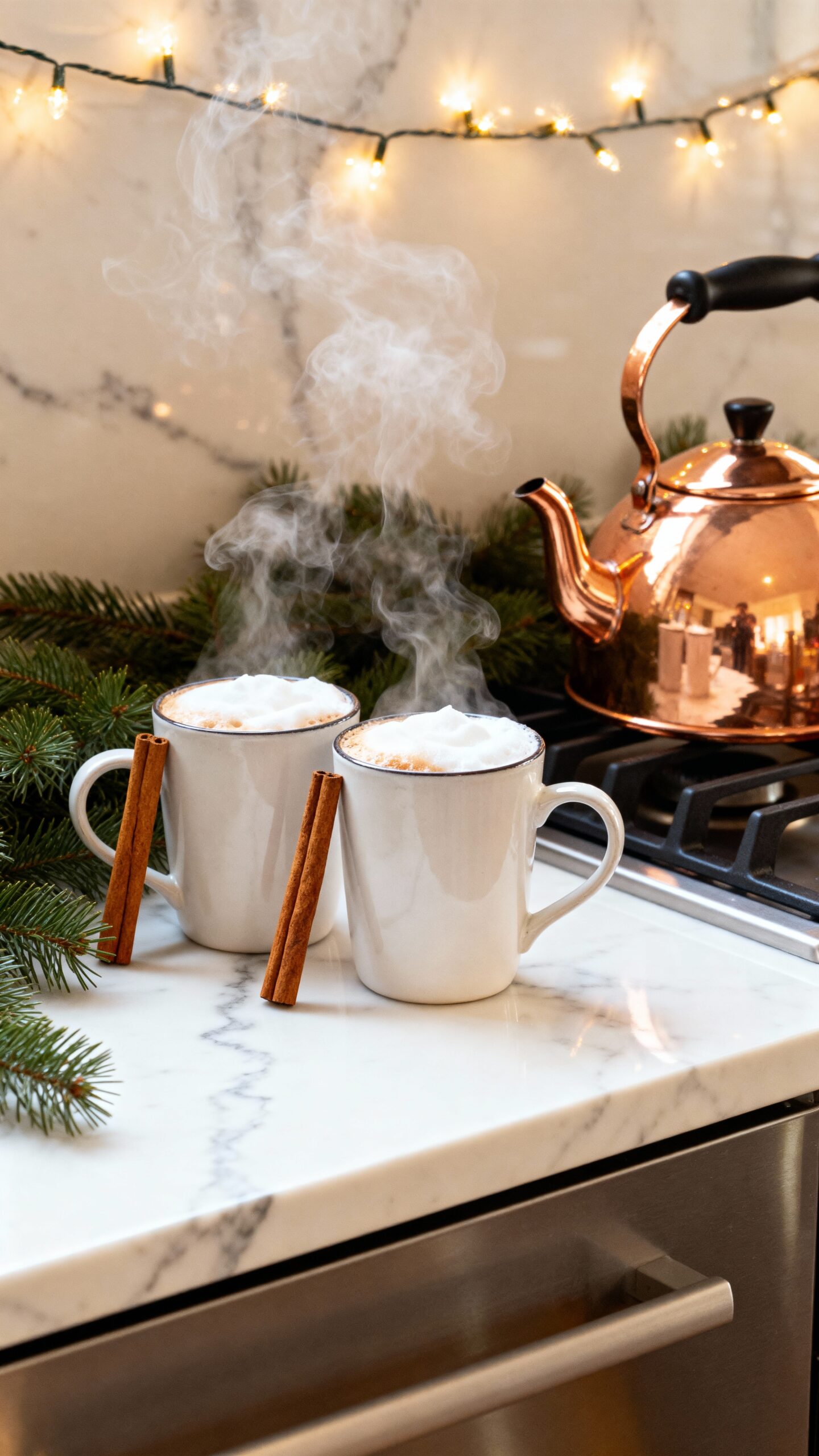 cozy winter beverage station essentials