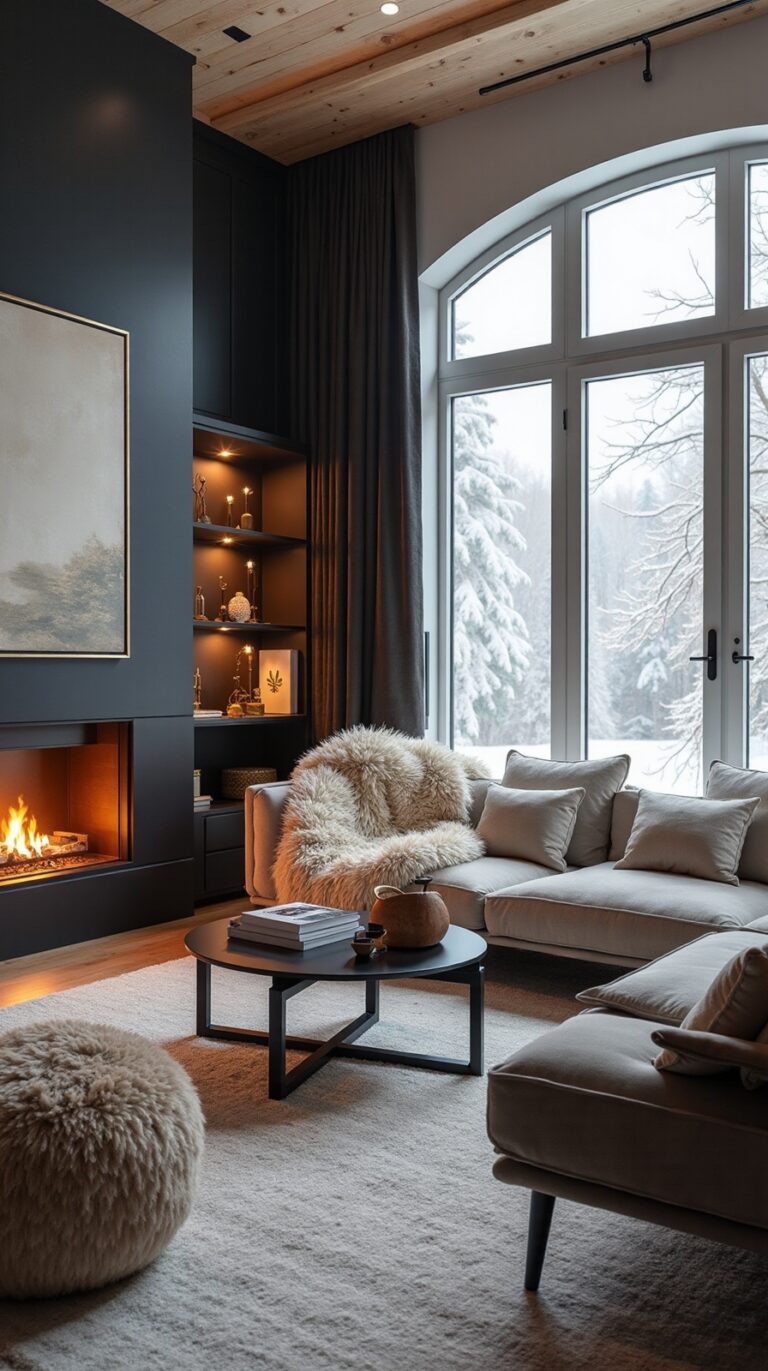 cozy winter decor aesthetic ideas