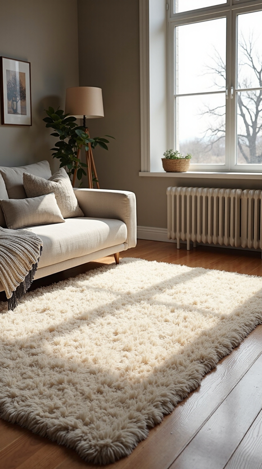 cozy winter high pile plush rugs