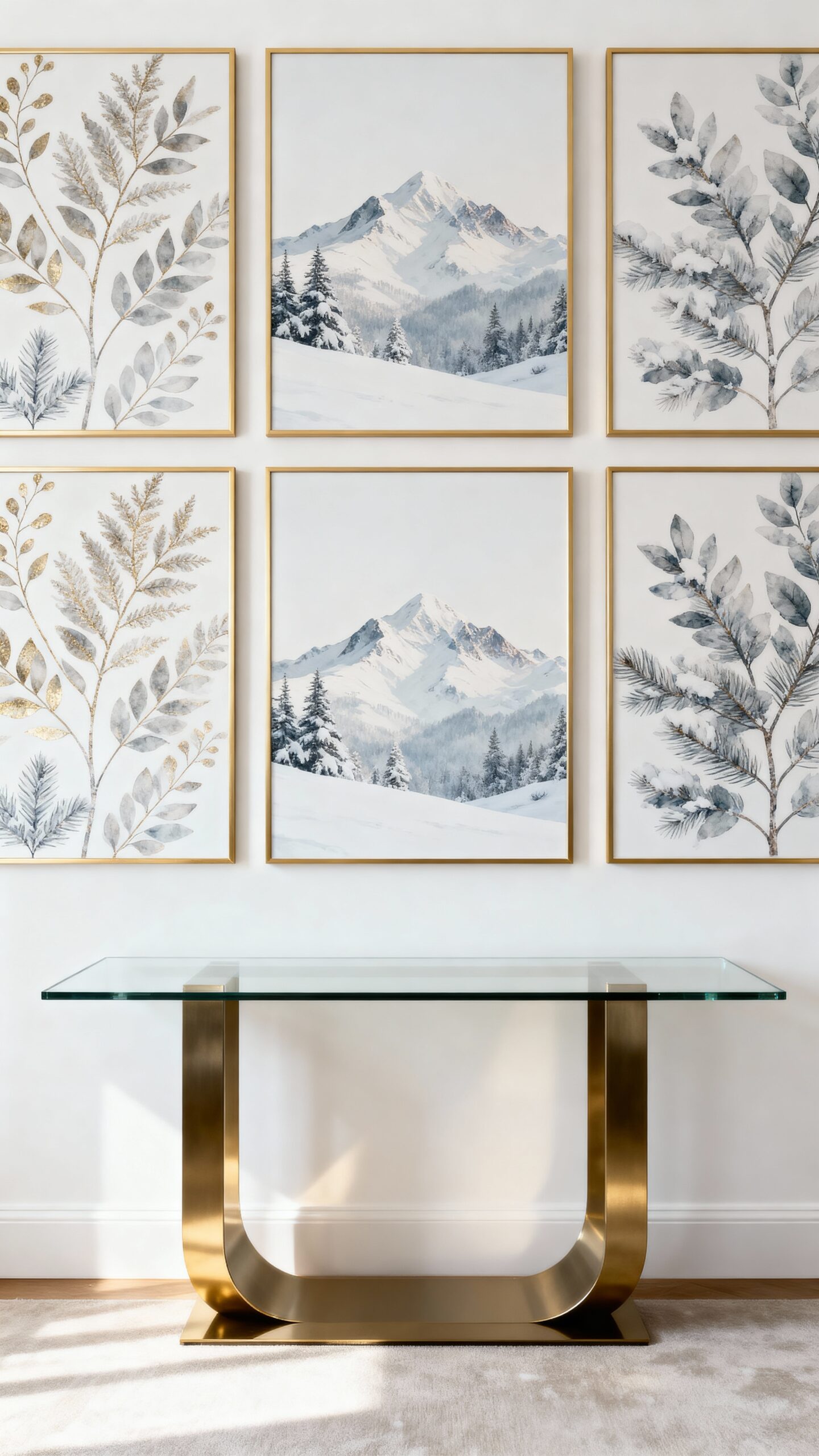 cozy winter inspired wall decor