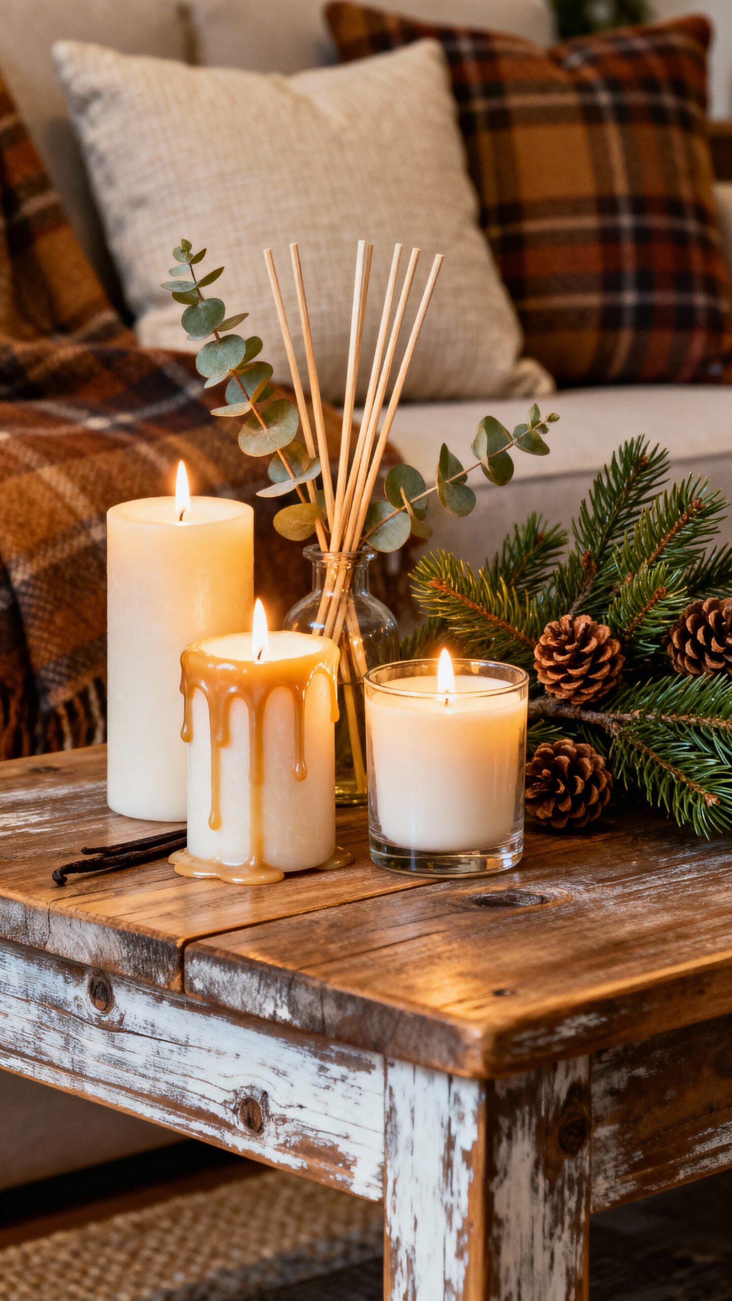 cozy winter scent transformation