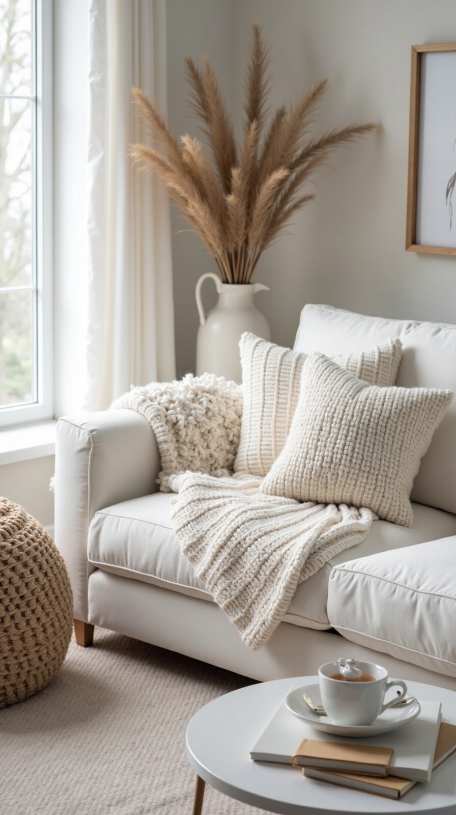 cozy winter seating sanctuary decor