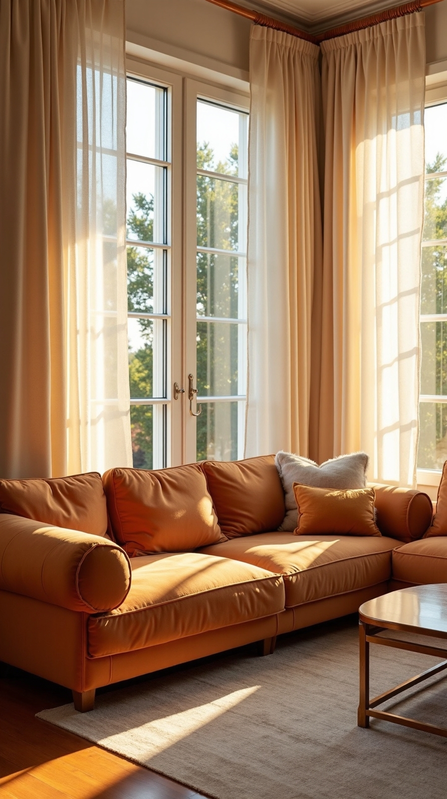 curate natural light window treatments