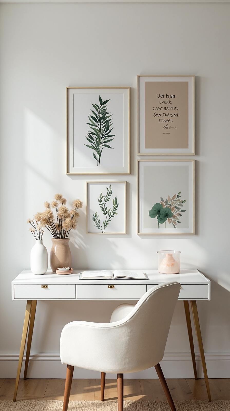 curated art inspires productive workspaces