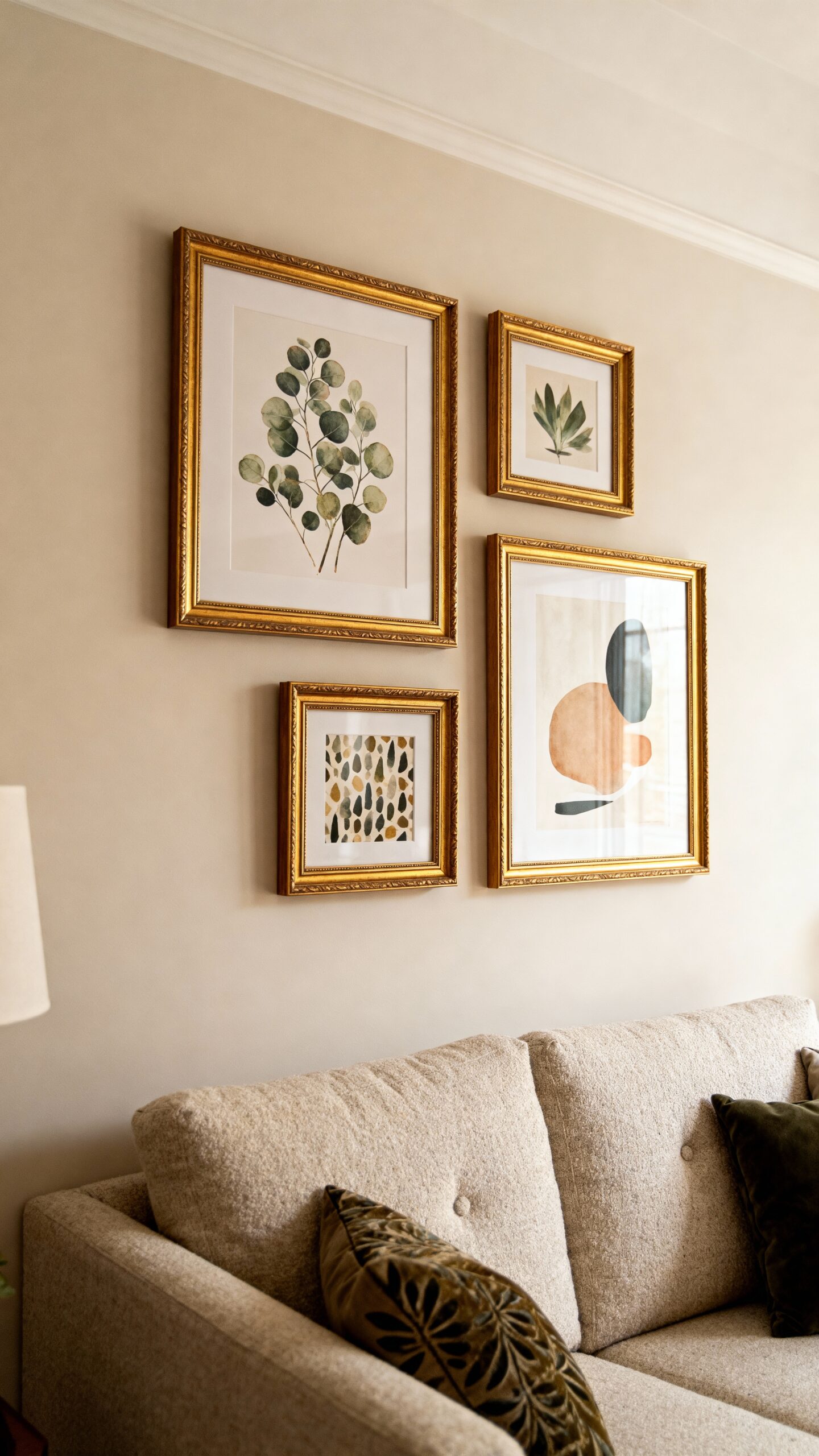 curated cohesive color coordinated wall collections