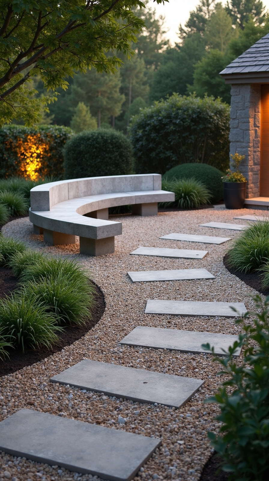 curated inviting outdoor retreat experience