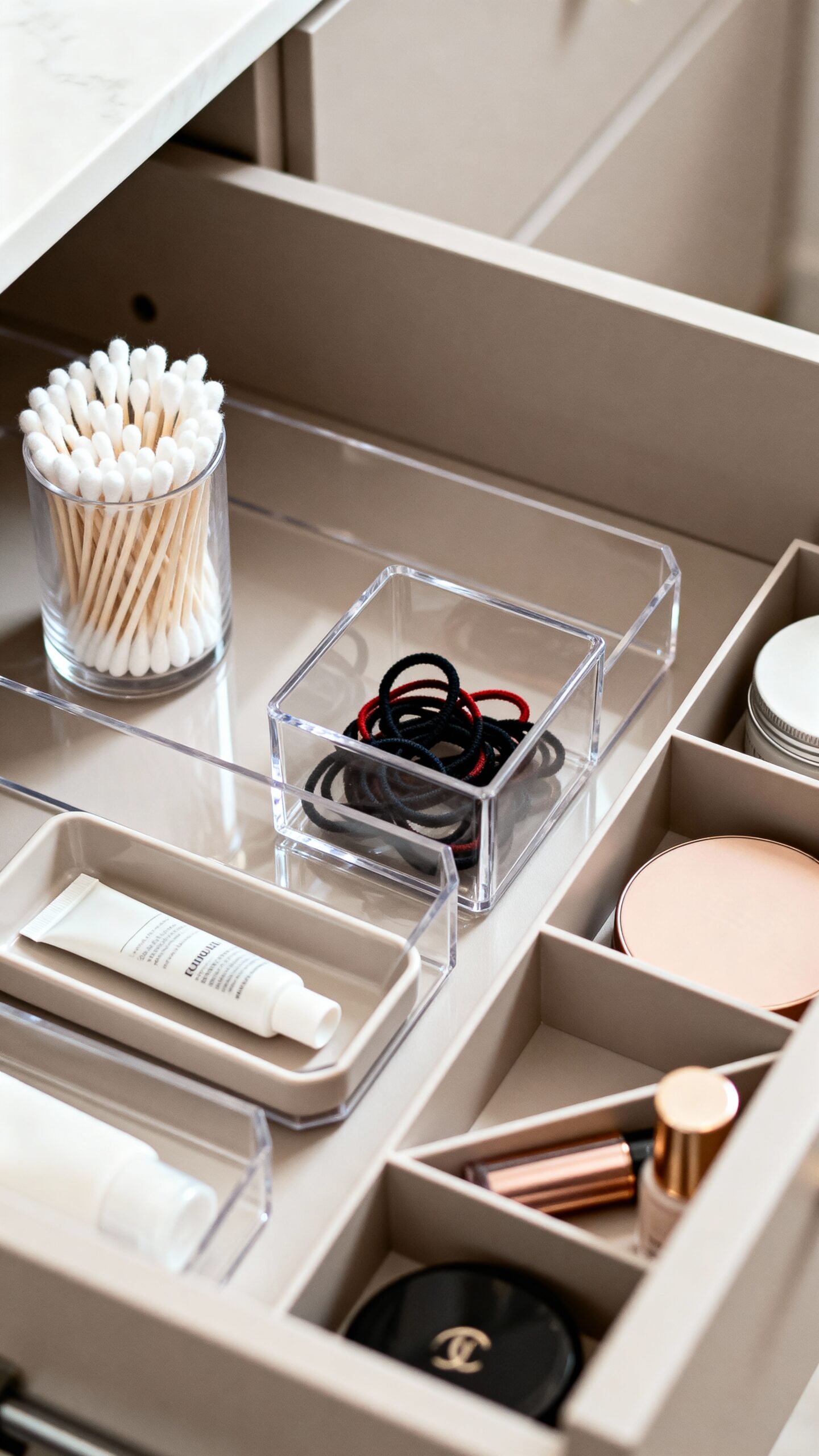 customizable bathroom drawer organization solutions