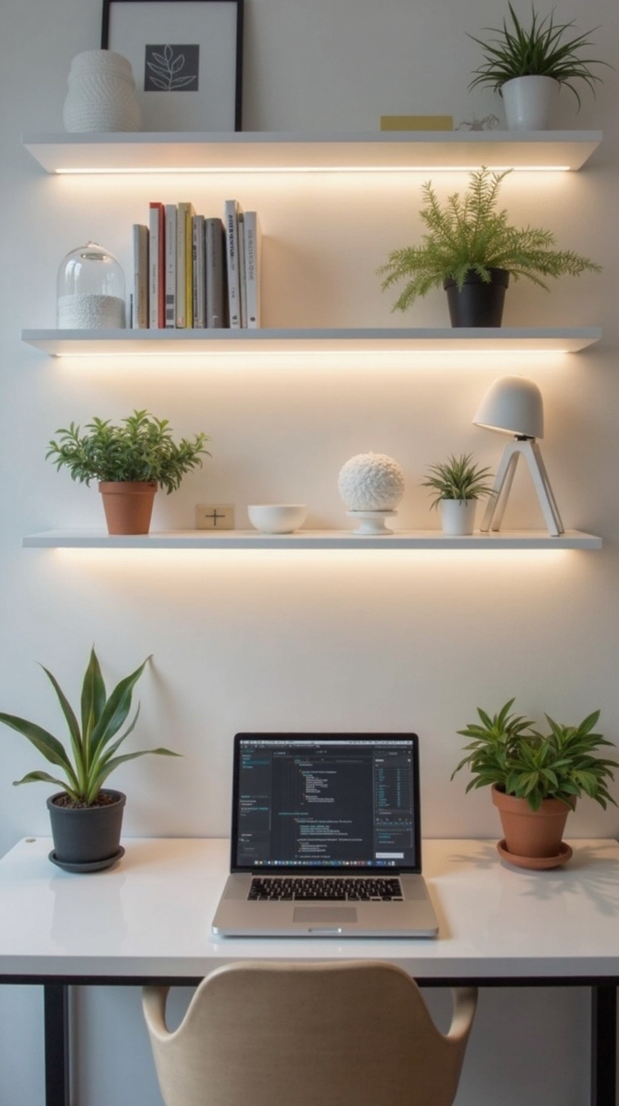 customizable functional minimalist workspace lighting