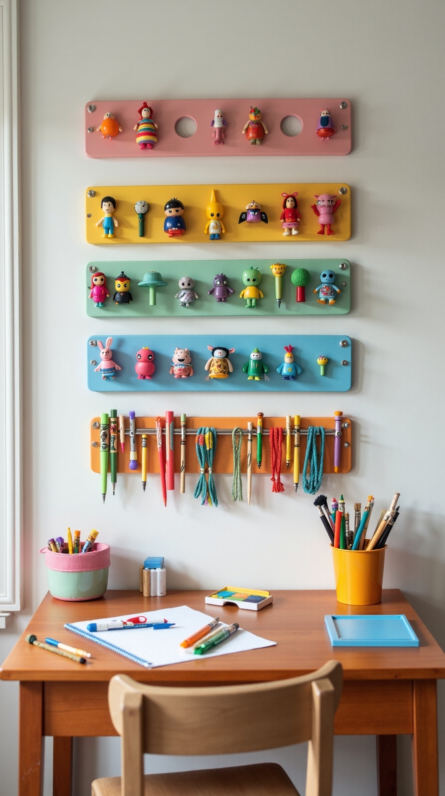 customizable magnetic wall storage