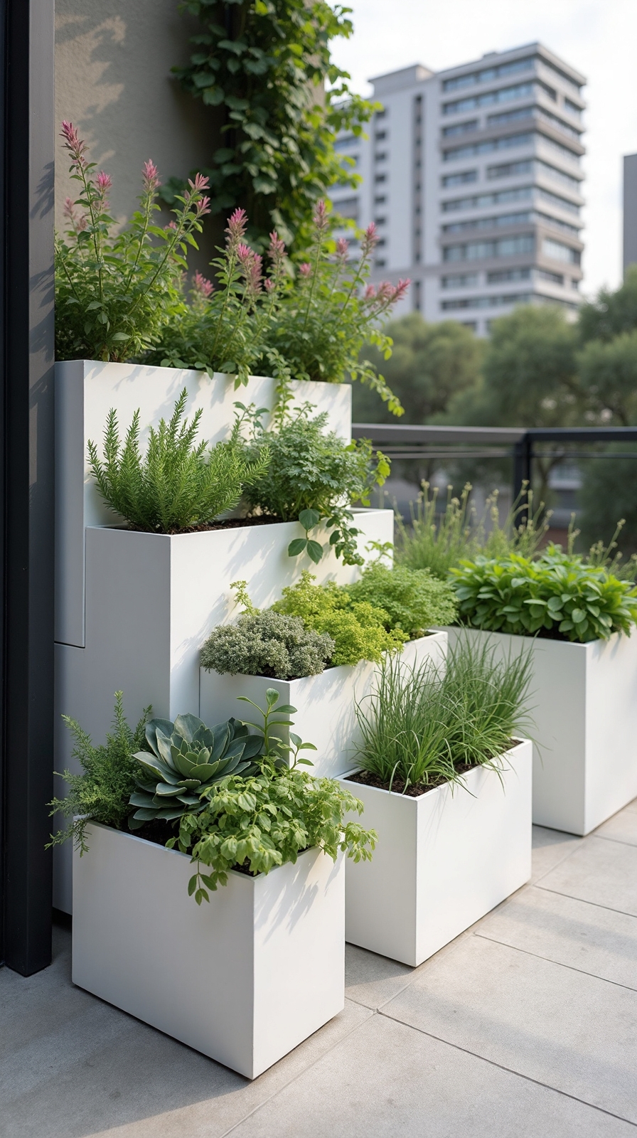 customizable modular stackable reconfigurable garden planters