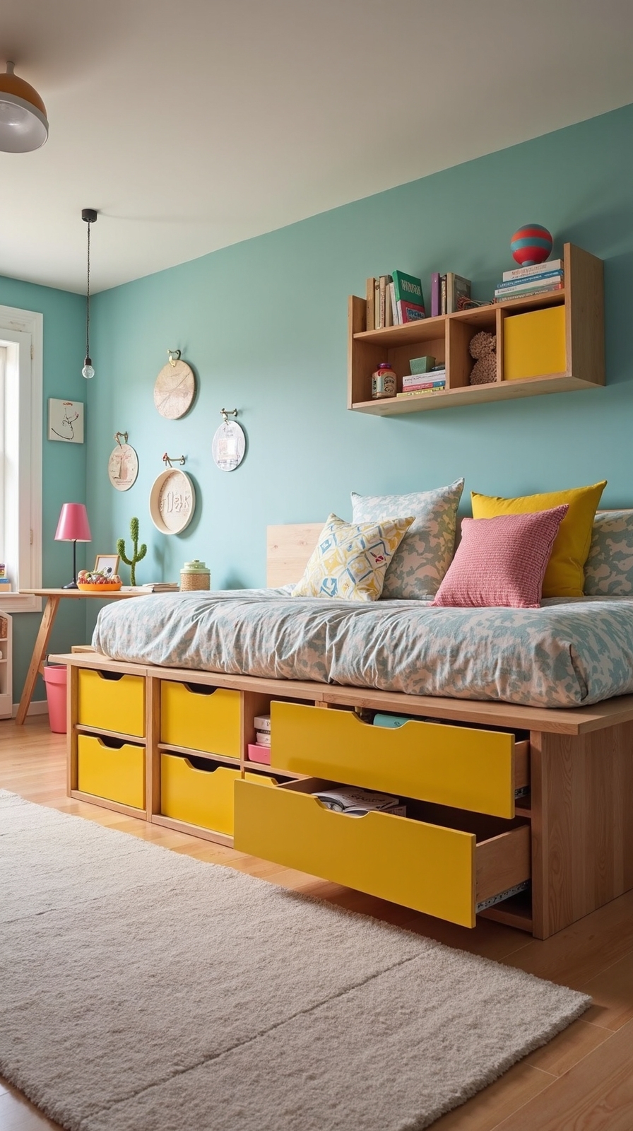 customizable multi tiered storage platform beds