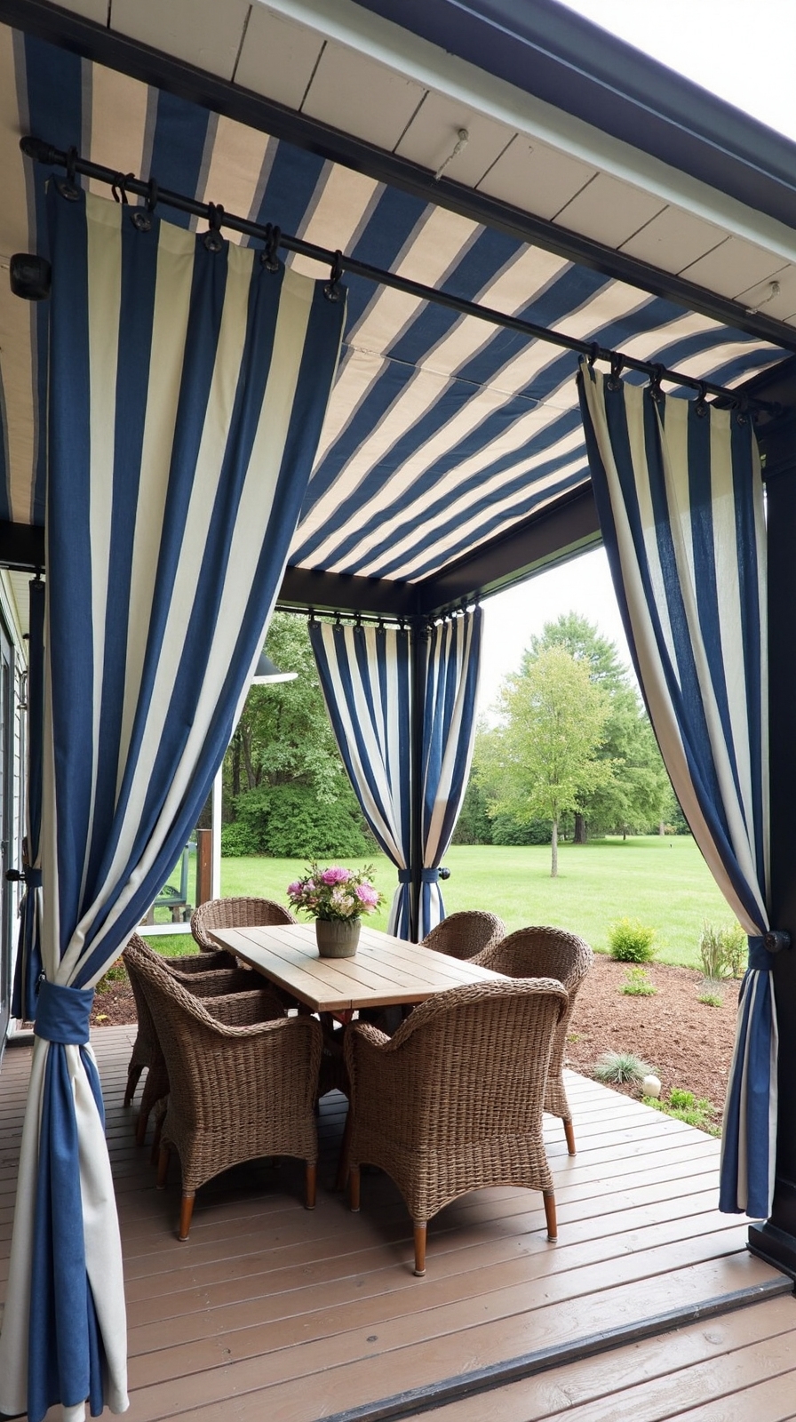 customizable outdoor curtain diy solution