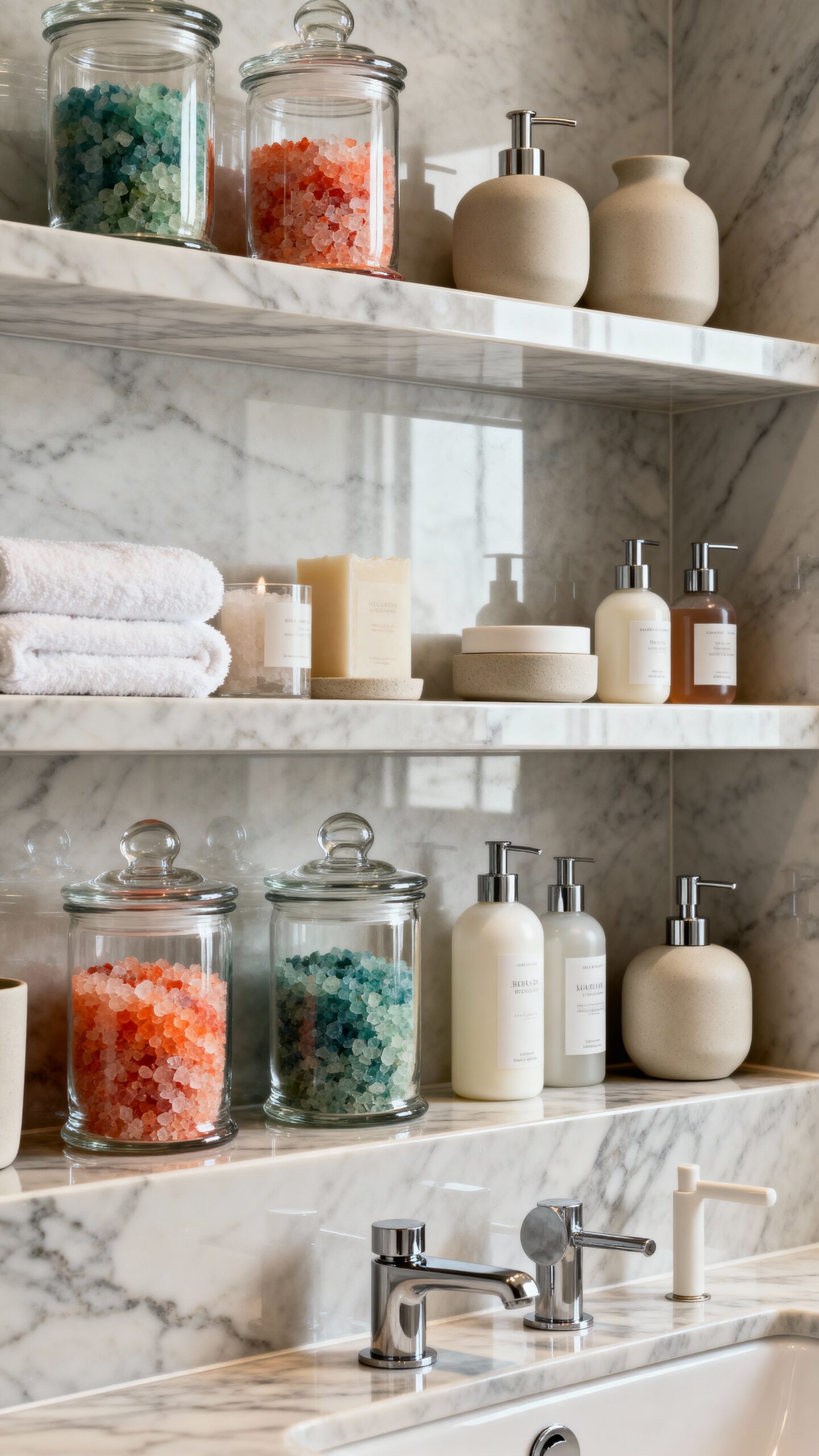 decant display organize personalize