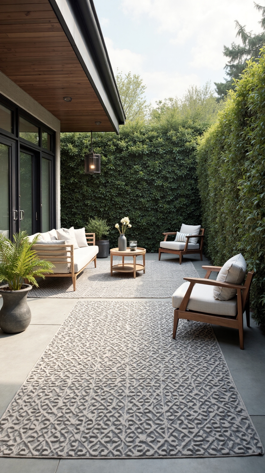 define outdoor spaces intentionally